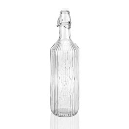 Botella de Agua Versa Transparente Vidrio Aluminio 1 L 8,1 x 31,5 x 8,1 cm Precio: 4.49999968. SKU: B1J94M3KB8