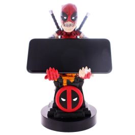 EXQUISITE GAMING Cable Guy Deadpool Zombie Marvel Soporte de Figura 20cm para Mandos y Móviles