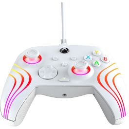 PDP Controller kabelgebunden Afterglow Wave weiß para XBOX Series X