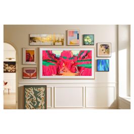 Samsung The Frame GQ65LS03FWUXZG 65" (165,1 cm) Neo QLED 4K Ultra HD Smart TV con Pantalla Antirreflectante, 100Hz, HDR10+, Tizen, WiFi, Bluetooth, Negro