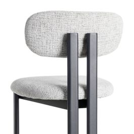 Silla Gris Tejido-Metal 50 X 47 X 81 cm