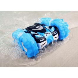 Exost 360 Aquacross: Coche Anfibio Teledirigido Todo Terreno con Batería USB Recargable, para Interior/Exterior, +5 Años
