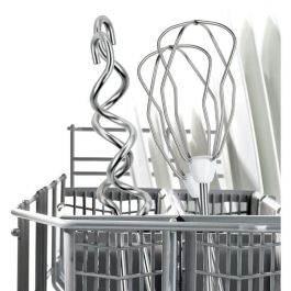 Batidora - BOSCH - MFQ3530 - 450 W - 5 velocidades - 2 batidores / 2 ganchos amasadores de acero inoxidable - Blanco / Gris Batidora - BOSCH - MFQ3530 - 450 W - 5 velocidades - 2 batidores / 2 ganchos amasadores de acero inoxidable - Blanco / Gris