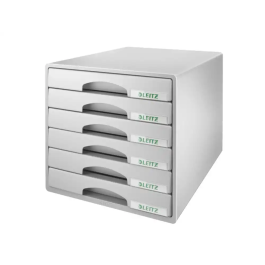 Leitz Fichero Cajones Sobremesa Plus 6 Cajones Pequeños Color Gris 287x270x363 mm Precio: 93.5451. SKU: B1JWXFKRLM
