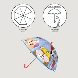 Paraguas manual burbuja paw patrol 45 cm Paraguas manual burbuja paw patrol 45 cm