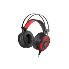 GENESIS Neon 360 Auriculares Gaming Diadema Circumaural Alámbricos USB con Micrófono Boom, Vibración e Iluminación LED Rojo Negro Precio: 20.50000029. SKU: S5604581