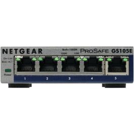 Netgear GS105E-200PES Switch Gigabit Inteligente Gestionado con 5 Puertos RJ-45 10/100/1000 Mbps Precio: 40.68999979. SKU: S55068634