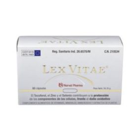 Lex Vitae Suplemento Inmunitario con Zinc, Ácido Fólico, Selenio y Vitamina C - 60 Cápsulas Blíster Precio: 77.4999995. SKU: B15XQ2LTLX