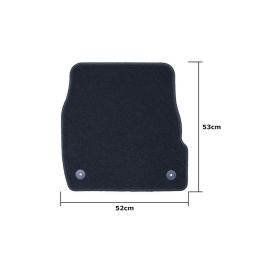 OCC Design OCCD0024 Alfombrillas a Medida para Seat Ibiza 6J Familiar (2008-2017) Velour con Talonera 5 Piezas