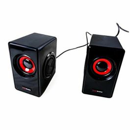 Altavoces Mars Gaming MS1/ 10W/ 2.0/ Rojos