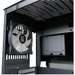 LC-Power 809B Midi Tower PC Gaming Negro ATX/EATX/microATX/Mini-ITX con Ventana Lateral y Panel de Vidrio Templado