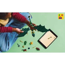 LEGO 71829 Ninjago Dragón Verde del Bosque de Lloyd Set de Construcción con 2 Minifiguras y Dragón Bebé Juguete para niños +6 años
