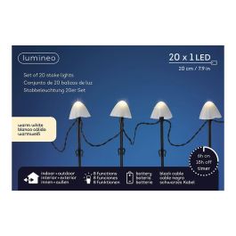 Estaca led con forma de seta con 8 funciones para exterior 491762 Estaca led con forma de seta con 8 funciones para exterior 491762