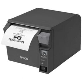 Epson TM-T70II C31CD38025C0 Impresora de Tickets Térmica TPV Ancho 80mm USB Ethernet 250mm/s Negra Carga Frontal Corte Automático
