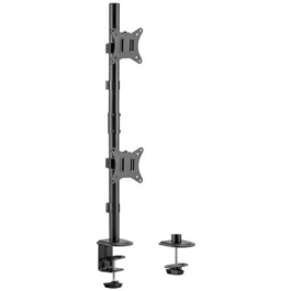 AISENS - SOPORTE DE MESA ECO GIRATORIO E INCLINABLE PARA 2 MONITOR/TV 9KG DE 17-32, NEGRO Precio: 21.49999995. SKU: B1F7FJJWJC