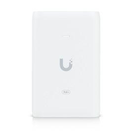 Ubiquiti PoE+ Adapter 30W, 48V DC 0.65A, 100-240V AC, Gigabit LAN para Dispositivos UniFi PoE+