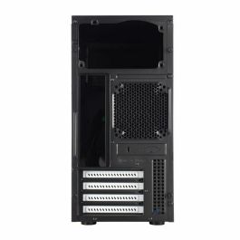 Fractal Design Core 1100 Caja PC Mini Torre Negra compatible Micro ATX/Mini ITX, ventilador 120mm, USB 2.0/3.0, GPU 350mm