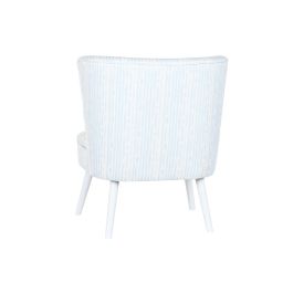 Sillon Mediterraneo DKD Home Decor Azul Blanco 67 x 85 x 73 cm