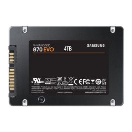 Samsung MZ-77E4T0B/EU Disco SSD Interno 870 EVO 4TB SATA III 2.5'' Rendimiento 560/530 MB/s para PC y Portátil Precio: 298.89000009. SKU: S0235093