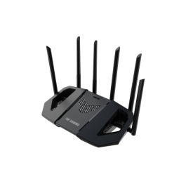 ASUS TUF Gaming BE6500 (TUF-BE6500) router inalámbrico 2.5 Gigabit Ethernet Doble banda (2,4 GHz / 5 GHz) Negro ASUS TUF Gaming BE6500 (TUF-BE6500) router inalámbrico 2.5 Gigabit Ethernet Doble banda (2,4 GHz / 5 GHz) Negro