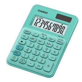 Casio Calculadora De Oficina Sobremesa Verde 10 Dígitos Precio: 7.79000057. SKU: B1GZXZD27E