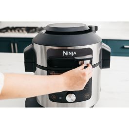 Ninja OL750EU Olla Eléctrica Multifunción 14 en 1 7.5L SmartLid Multi Cooker Foodi MAX, Cocina a Presión y Freidora de Aire