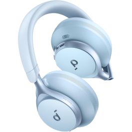 Anker Soundcore Space One Auriculares Over-Ear Inalámbricos Bluetooth con Diadema, Uso Diario, Azul