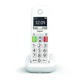 Gigaset Teléfono Inalámbrico E290 Blanco S30852-H2901-D202