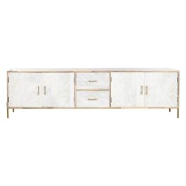 Mueble Tv Moderno DKD Home Decor Marron Blanco 34.5 x 51 x 180 cm