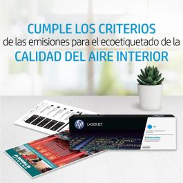 HP Multipack Toner 128A Cian Magenta Amarillo Original CF371AM para LaserJet Pro CM1415 CP1525 1300 Páginas x Color