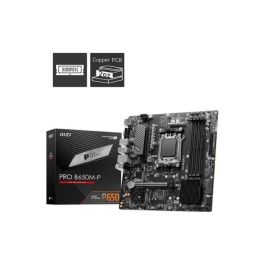 Placa MSI Pro B650M-P,Amd,Am5,B650,4Ddr5,192Gb,Vga+Hdmi+Dp,4Sata3+2M.2,2.5Gbe,7Usb3.2,Matx