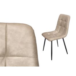 Giftdecor Silla de Comedor Ancha, Cuero Sintético, Patas Metálicas, Gris, 43.5x86x44 cm para Salón o Cocina (Set de 4) Giftdecor Silla de Comedor Ancha, Cuero Sintético, Patas Metálicas, Gris, 43.5x86x44 cm para Salón o Cocina (Set de 4) Precio: 174.31018. SKU: B1H3PKY5YY