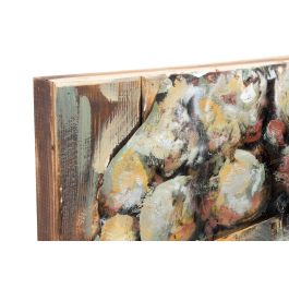 DKD Home Decor Cuadro Oriental Multicolor 80 x 80 x 7 cm