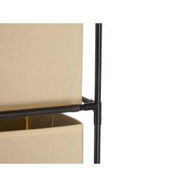 Kipit Estantería de Almacenaje con 3 Cajones de Tela TNT y Estructura Metálica Color Natural 34,5x34,5x100 cm (6 Unidades) Kipit Estantería de Almacenaje con 3 Cajones de Tela TNT y Estructura Metálica Color Natural 34,5x34,5x100 cm (6 Unidades)