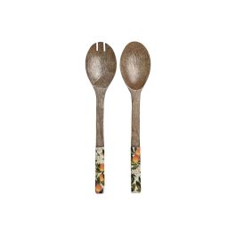 DKD Home Decor Juego de Utensilios de Cocina Tropical, 2 Piezas Multicolor con Mango Lacado, para el Hogar, 9 x 2.2 x 34 cm Precio: 10.50000006. SKU: B13ZZC82DA