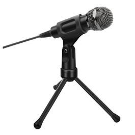 EQUIP MICROFONO SOBREMESA LIFE ONMIDIRECCIONAL JACK 3.5" CANCELACION RUIDO BOTON MUTE Precio: 12.50000059. SKU: B154VCB5XP