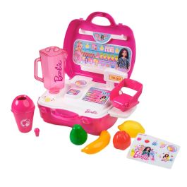 Barbie 00927 Maletín de Zumos y Batidos Smoothie con +20 Accesorios para Muñeca Incluye Asiento Juego Niños +3 Años Precio: 11.49999972. SKU: B1GSQSNXAB