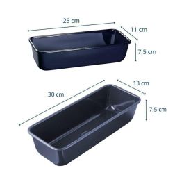 Dr Oetker FAC1701993920570 Juego de 2 moldes para tartas Back Liebe de 25 y 30 cm