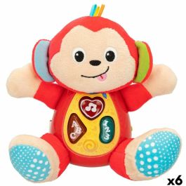 Peluche con Sonido Winfun Mono 18 x 20,5 x 12,5 cm (6 Unidades) Precio: 62.59000033. SKU: B1J8KAAYZ9