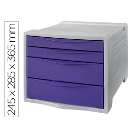 Esselte Fichero de Sobremesa 4 Cajones Plástico Color Lavanda Precio: 34.50000037. SKU: B1GKDJBN7E