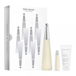 Issey Miyake L'eau d'issey eau de toilette 100 ml vaporizador + miniatura 10 ml vaporizador + locion corporal 50 ml Precio: 82.49999978. SKU: B1B3E5W5Z7
