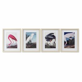 Cuadro Oriental DKD Home Decor Multicolor 2 x 45 x 35 cm (4 Unidades) Precio: 20.59000009. SKU: B1FA7TZQPM