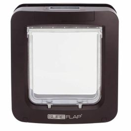 Sureflap Solapa Electrónica Grande Marrón Lector de Microchip para Gatos y Perros Pequeños - Evita Intrusos (Hasta 32 Chips)