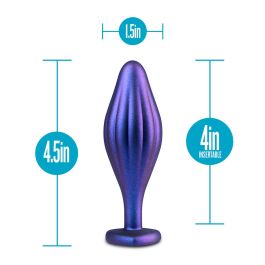 Plug Anal Blush Adventures Morado (10,1 cm) Plug Anal Blush Adventures Morado (10,1 cm)