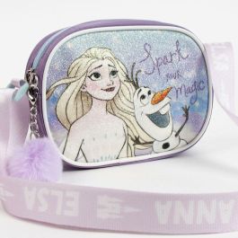 Cerdá Bolso de Fantasía Frozen, 14.5 x 10.5 x 4.0 cm, Color Azul, Edad Mínima 3 Años