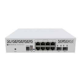 MikroTik CRS310-8G+2S+IN Switch 8 x 2.5G Ethernet, 2 x SFP+, 34 W, USB, Blanco