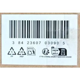 Quttin Cuchillo Pan Natura 20 cm Hoja, 33 cm Total (32 Unidades)