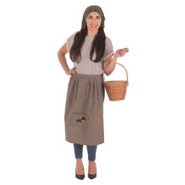 Disfraz delantal y pañuelo castañera talla l Disfraz delantal y pañuelo castañera talla l