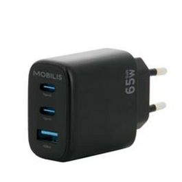 Cargador de Pared Mobilis 001364 Negro 65 W Cargador de Pared Mobilis 001364 Negro 65 W