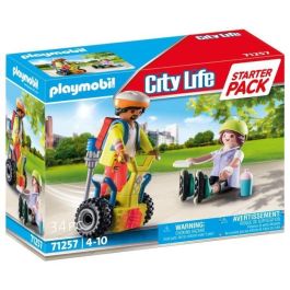 Pack rescate con balance racer playmobil city life starter